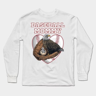 BASEBALL MOMMY Sports in Nature Long Sleeve T-Shirt